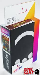 Gamegenic Keyforge Aries Deck Box Black Spel Sant Tv Spelsbutiken Med Sveriges Nojdaste Kunder