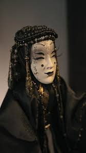 🥀Onryō (怨霊) — a vengeful spirit from Japanese folklore, said to return  from the afterlife., This doll is my interpretation of an Onryō. In the  process, I used obsidian, volcanic lava, agate, onyx, and ...