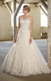 Illusion Neckline Wedding Dress Detachable Illusion Neckline And Features Beaded Lace 2014 Valenti Wedding Dresses Online Wedding Dress Wedding Dress Sizes