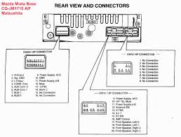 Mazda miata bose cq jm1710 af. 15 1999 Mazda Protege Car Stereo Wiring Diagram