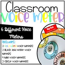 classroom voice meter