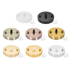 Uxcell 1pcs Retro Light Canopy Kit With Cord Grip Vintage Chandelier Ceiling Plate For Light Fitting Accessory Diy 100mm Lamp Bases Aliexpress