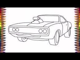 How To Draw A Car Dodge Charger 1970 Step By Step For Beginners Youtube Car Drawing Easy Cool Car Drawings Drawing For Kids