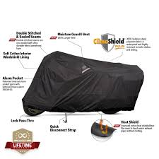 Dowco Weatherall Plus Motorcycle Cover Black