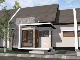 Desain rumah minimalis tipe 36 dengan garasi sederhana. Desain Rumah Minimalis Dengan Pintu Samping Wild Country Fine Arts