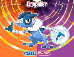 Frogadier In Alola By Villi C Pokemon Fusion Art Mew And Mewtwo Pokemon Alola