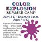 Color Explosion summer camp in Montgomery County, Md.