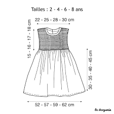 Mod�les disponibles pour adulte ou pour enfant. Patron Couture Tricot Robe Enfant Valreas La Droguerie