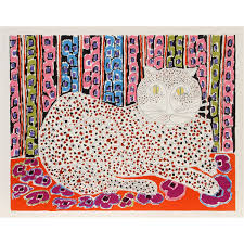 Check spelling or type a new query. Gloria Vanderbilt The Cat Silkscreen