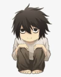 Deathnote l logo, death note, lawliet l, black background, simple. L Lawliet By Andrea L Death Note Png Transparent Png Kindpng