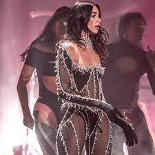 Dua Lipa in custom Mugler! : rsmallbooblove