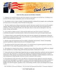 The Ten Pillars Of Economic Wisdom 1 Nothing In Our