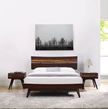 Modway tracy 3 piece queen bedroom set in cappuccino and beige. Greenington 3 Piece Bedroom Set Azara Bamboo Platform Bed With