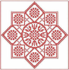 85 x 92 approximate finished size on recommended fabric:* 14 count = 6 w x 7 h inches 16. Star Cross Stitch Free Embroidery Design Decoration Machine Embroidery Community