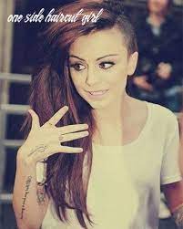 11 One Side Haircut Girl In 2021 Shaved Side Hairstyles Side Haircut Side Hairstyles