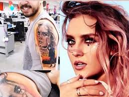 Select from premium jade thirlwall of the highest quality. Perrie Edwards Spits Swear Words As Super Fan Gets Huge Tattoo Of Her Face On His Arm Mirror Online
