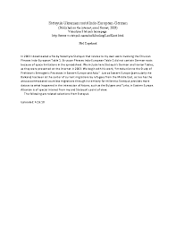 Ich würde mich da nicht drauf verlassen , dass die das beachten. Pdf Stetsyuk Ukranian Roots Indo European German Mel Copeland Academia Edu