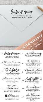 Personalized Return Address Stamp Addressing Wedding Invitations Wedding Invitation Envelopes Return Address Stamp Wedding