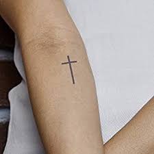 See more ideas about cross tattoo, tattoos, simple cross tattoo. Amazon Com Inkbox Temporary Tattoos Semi Permanent Tattoo One Premium Easy Long Lasting Waterproof Inkbox Tattoo With For Now Ink Lasts 1 2 Weeks Cross Tattoo Crotth 2x2in Beauty Personal Care
