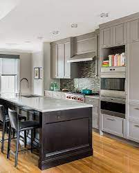 Whereas lighter countertops reflect light and brighten up a kitchen, dark countertops bring drama and depth. 50 Gorgeous Gray Kitchens That Usher In Trendy Refinement