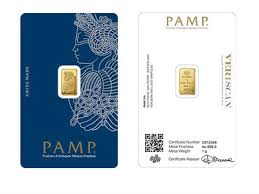 Hallmarks include republic metals, perth, metalor, credit suisse, heraeus. Pamp 1 Gram Gold Bar