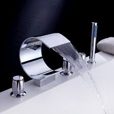 waterfall tub faucet