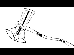 True that stormbraker has a sharp edge that can cut thanos, but thor did get one lucky shot while thanos wasn't looking. Thor Stormbreaker Drawing How To Draw Avengers Stormabreaker Logo Unknown Artist Youtube