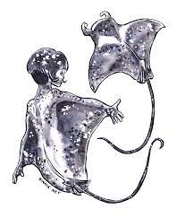 Manta Ray Mermaid – CO2ign Art