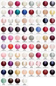 gelish color chart my blog