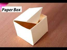 It makes a sturdy box for storing small things, you can basically make it. Diy How To Make Paper Box That Opens And Closes Paper Gift Box Origami Youtube
