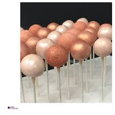 Rose Gold Wedding Cake Pops Rose Gold Wedding Cakes Wedding Cake Pops Rose Gold Bridal