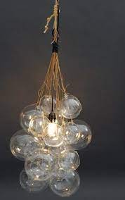 Glass Light Diy Light Fixtures Bubble Chandelier Diy Glass