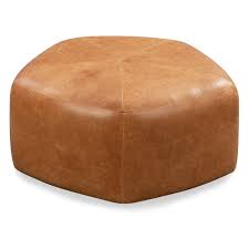 This stylish ottoman allows you to sit and store a few items and can even turn into an end table. Porto Ottoman In 2021 Round Leather Ottoman Leather Ottoman Coffee Table Poly Bark