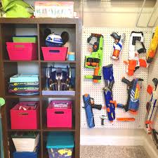Diy nerf gun wall storage by my life homemade creative. Make Your Own Easy Diy Nerf Gun Wall