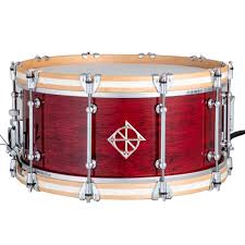 Silkwood / Maple – PMT See Through Red 6.5″ x 14″ - Dixon Drums