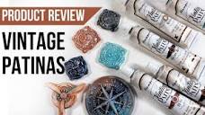 Product Review: Vintage Patinas by Stamperia - YouTube