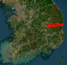 위성지도 확인하면 // 더 심각한.. 산불 상황.NASA LINK - 클리앙