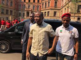Eff leader julius malema's reaction to a tweet from sabc's current affairs show on point about the launch of the new party shows a complete and total lack of concern or worry over it. Wow Julius Malema Cars