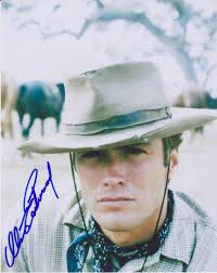 Signed CLINT EASTWOOD Autographed Photo