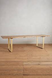 Anthropologie Oak Dining Table Rustic Table Table Furniture