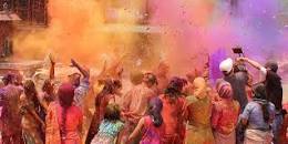 Image result for Tourist guide Celebrating Holi in Nepal