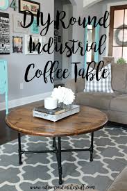 For a couple of bucks and some basic diy skills you can now 16″ hairpin legs by industrial by design. Diy Round Industrial Coffee Table A Diamond In The Stuff Round Industrial Coffee Table Coffee Table Coffee Table Farmhouse