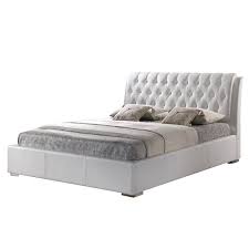 Shop our king size headboard upholster selection from the world's finest dealers on 1stdibs. Bianca King Platform Bed With Tufted Headboard In White Bbt6203 White King Bed