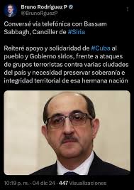 Embajada de Cuba en Damasco