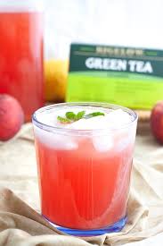 The iced tea or the lemonade? Peach Green Tea Lemonade Plant Well