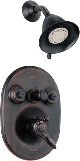 Delta T18255 Rbxo Victorian Monitor 18 Series Xo Jetted Shower Trim Venetian Bronze Shower Installation Kits Amazon Com