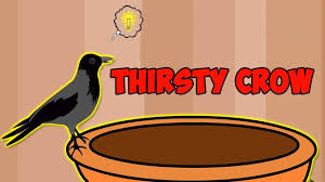thirsty crow english story m