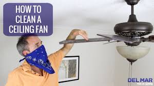 Rinse well and let dry. How To Clean A Ceiling Fan Youtube