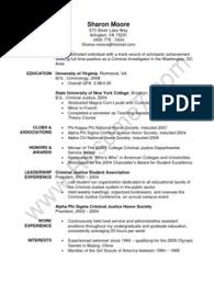 No pressure or anything, but that leaves you with about 6 seconds to make an impression. Criminial Justice Resume Sample