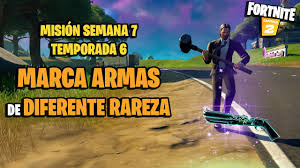 Cada título multijugador de nuestra. Como Marcar Armas De Diferente Rareza En Fortnite Temporada 6 Meristation